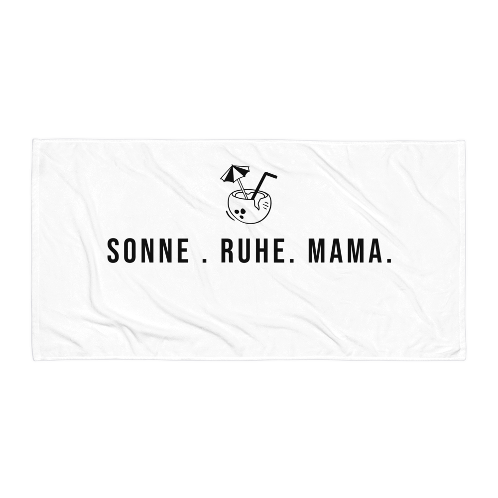 Mama Strandtuch – Zeit für mich. Sonne. Ruhe | Groẞ